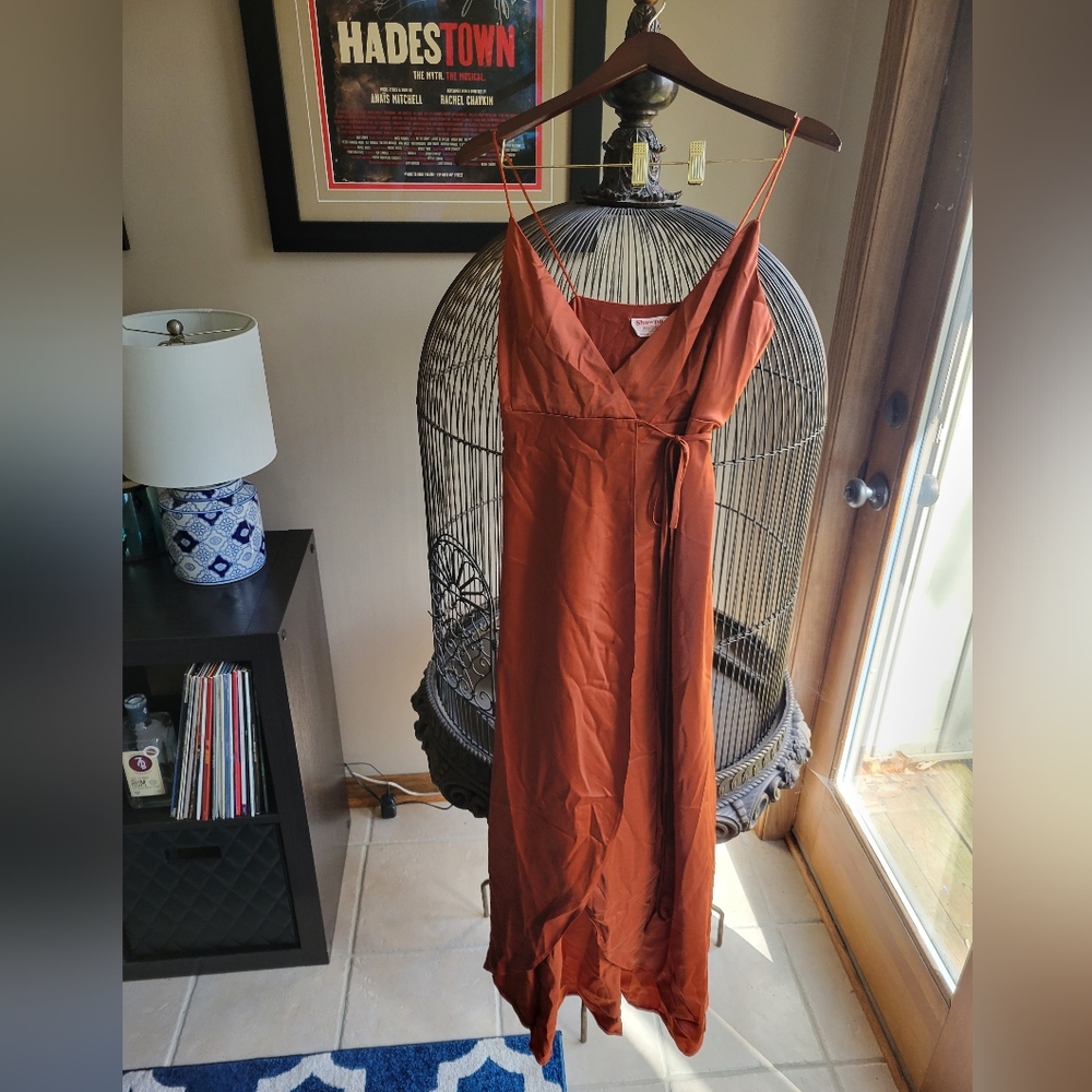 "Mine would be you" Showpo Wrap Dress, US size 0, AU 4 - Picture 9 of 9